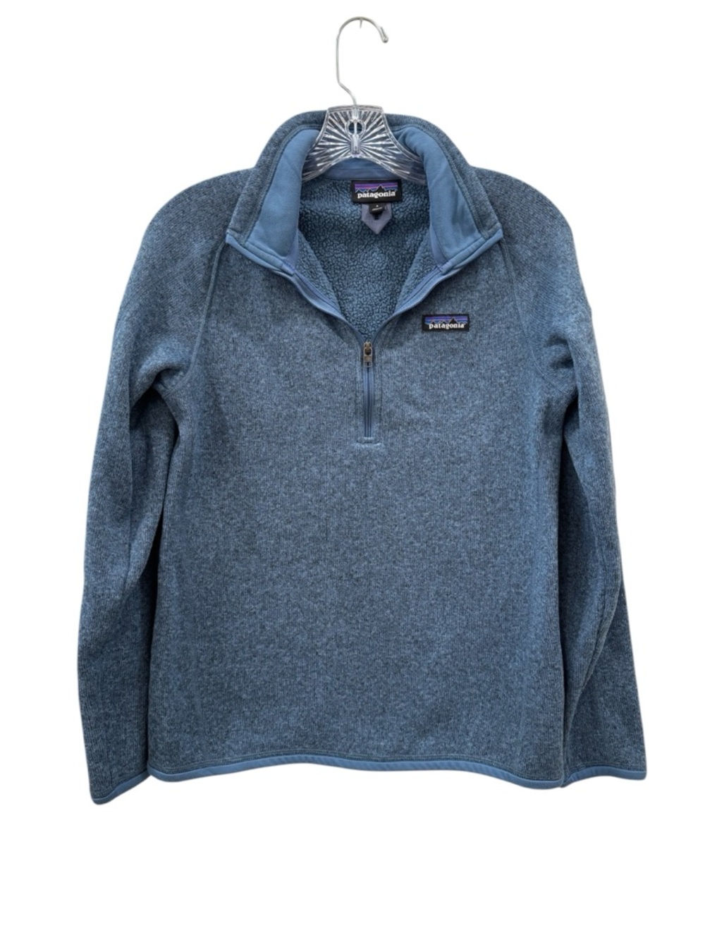 Patagonia Blue Quartet Zip Sweater - Picture 2 of 6